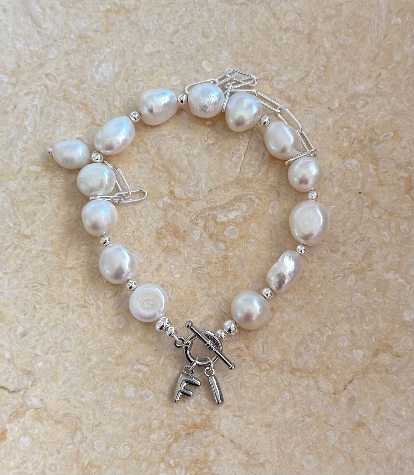 Chunky Pearl Bracelet