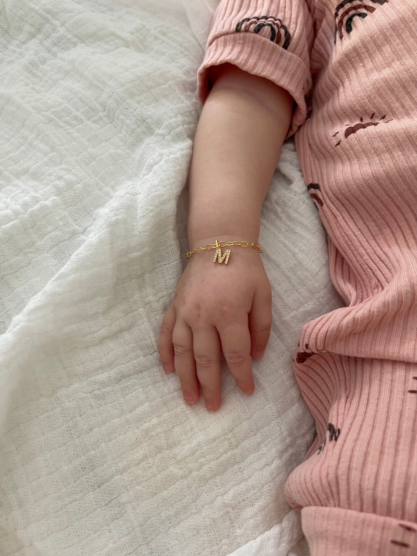 Baby Initial Bracelet