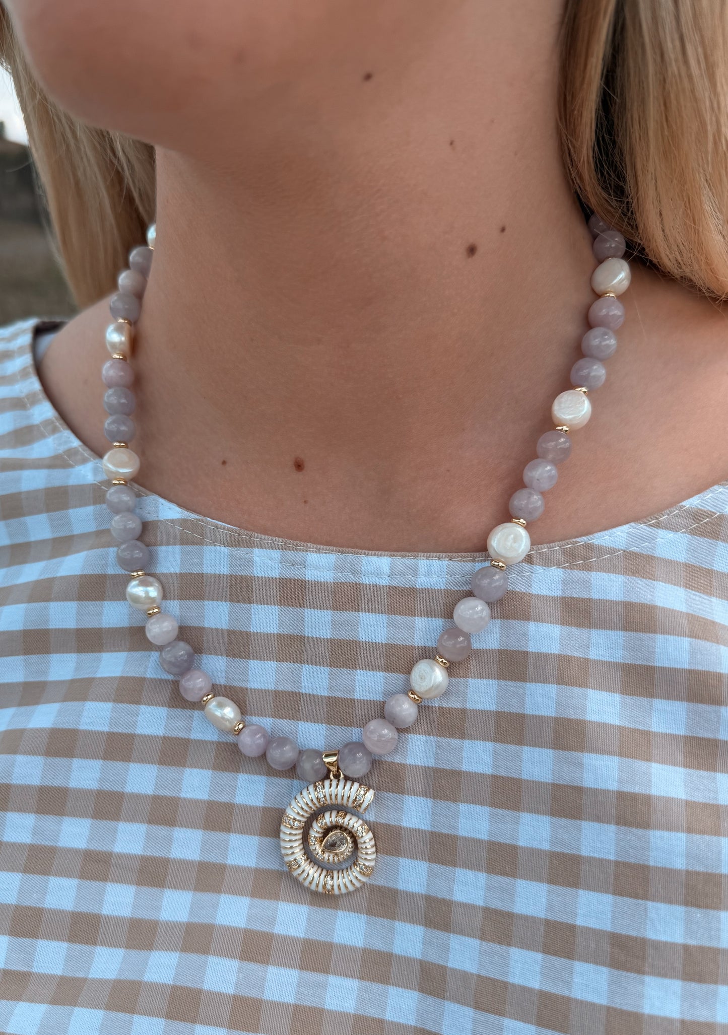 Purple Coastal Cowgirl Necklace