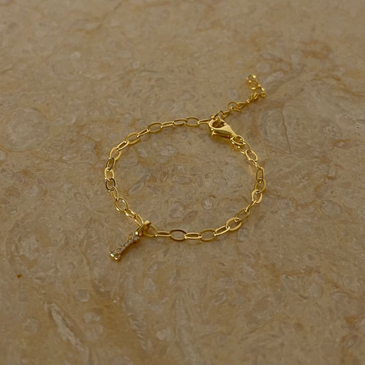 Baby Initial Bracelet