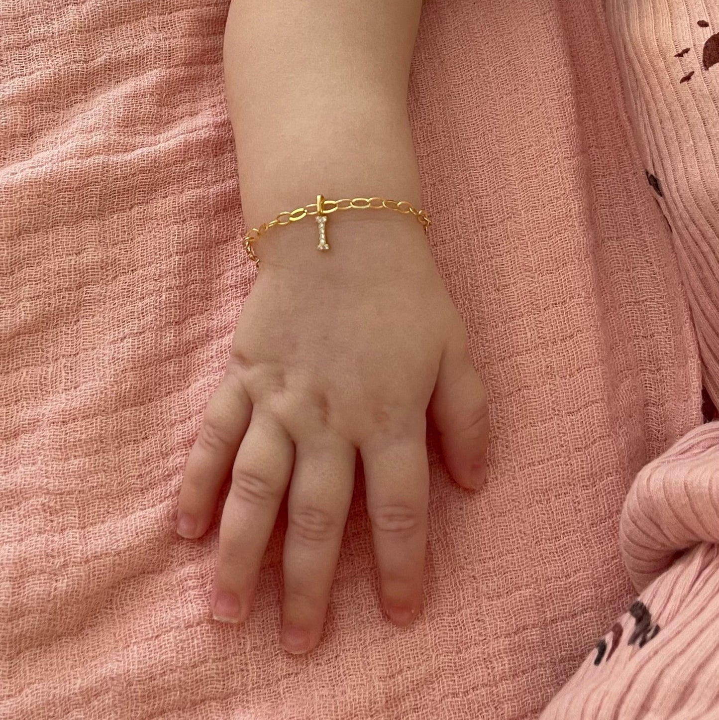 Baby Initial Bracelet
