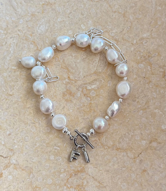 Chunky Pearl Bracelet