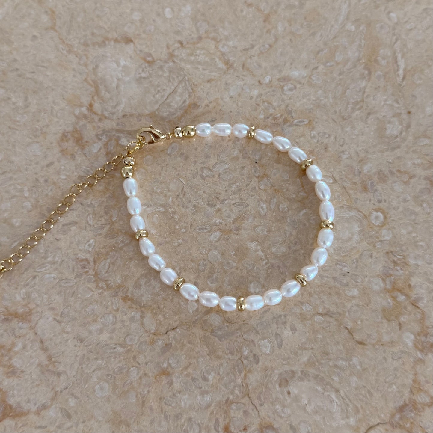 Rice Pearl Bracelet