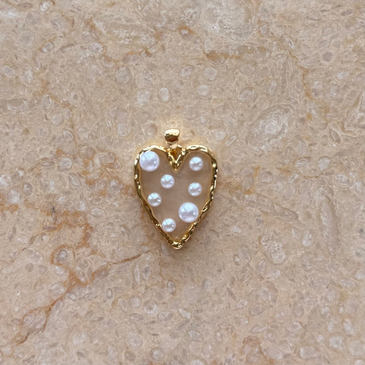 Heart Pearl Pendant