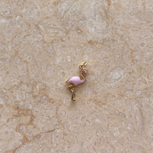 Pink Flamingo Charm