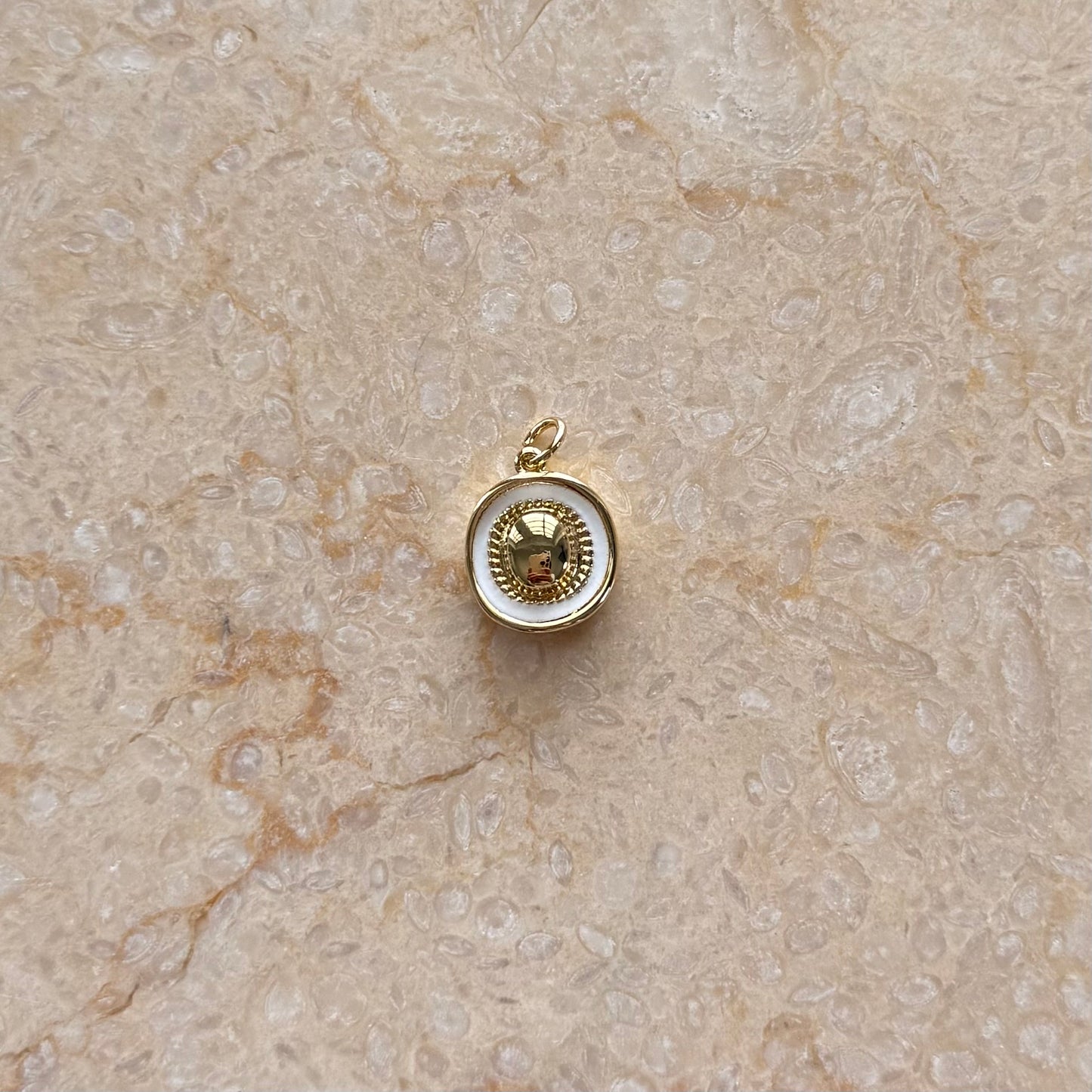 White Cowboy Hat Charm