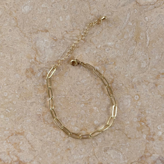 Plain Link Bracelet